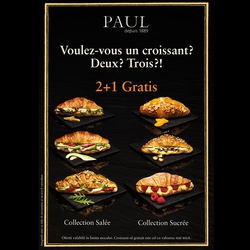 Brutariile Paul relanseaza, in editie limitata, gama Croissant Gourmet