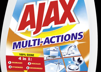 Noua gama Ajax Sprays  intr-o forma noua si cu o formula imbunatatita