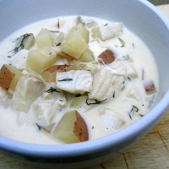 Supa de peste cu cartofi