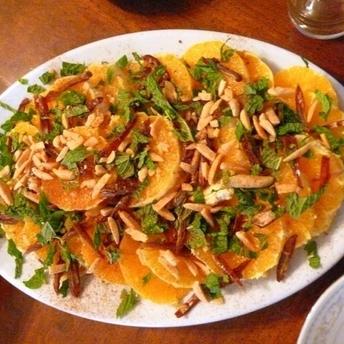 Salata marocana de portocale