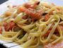 Retete Zeama de lamaie - Spaghete cu somon