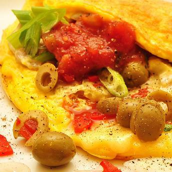 Omleta cu ciuperci si masline – Reteta pentru micul dejun
