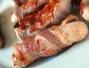 Retete Carne de pui - Pui umplut infasurat in bacon