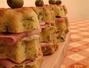 Retete culinare Aperitive - Mini Pandoro aperitiv cu verdeturi