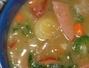 Retete culinare Supe, ciorbe - Bors de pastai cu costita