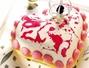 Retete Dulciuri - Prajitura in forma de inima din panna cotta si cu fructe rosii 