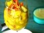 Retete Citrice - Ceviche de mango cu somon si marar