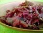 Retete culinare Salate de legume - Varza rosie la tigaie