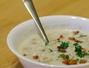 Retete Ardei gras - Supa de legume cu branza Cheddar