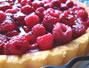 Retete Tarte - Dulciuri dietetice: Tarta cu fructe rosii