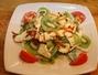 Retete culinare Salate, garnituri si aperitive - Salata de kiwi cu branza