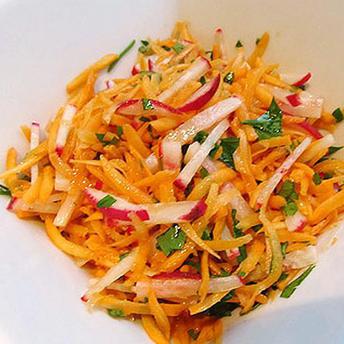 Salata de morcovi si ridichi