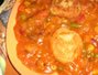 Retete Mazare - Piftelute de cartofi cu sos de rosii (de post)