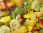 Retete Fructe de mare - Salata tropicala de fructe in coaja de ananas